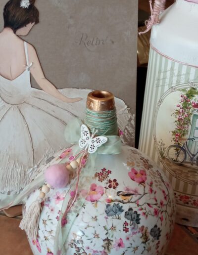 Jarrón decorativo de estilo vintage